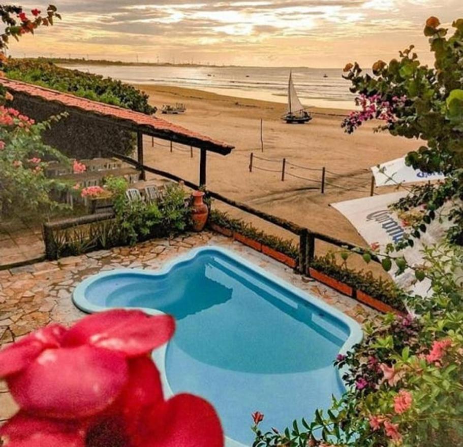 Pousada Vira Sol Hotel Trairi Kültér fotó