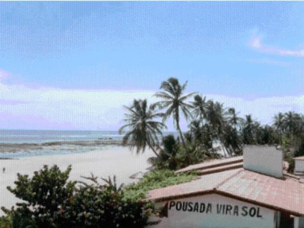 Pousada Vira Sol Hotel Trairi Kültér fotó